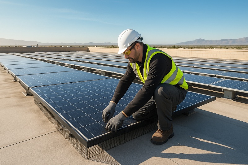 pigeon proof solar panels